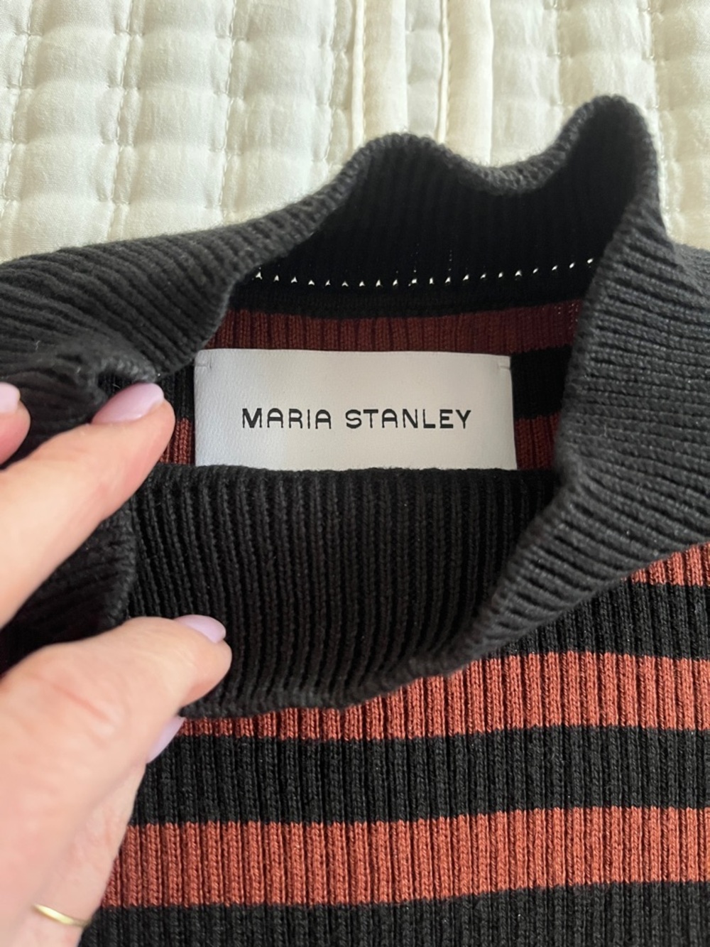 Maria Stanley Sweater Size M - Picture 2 of 5